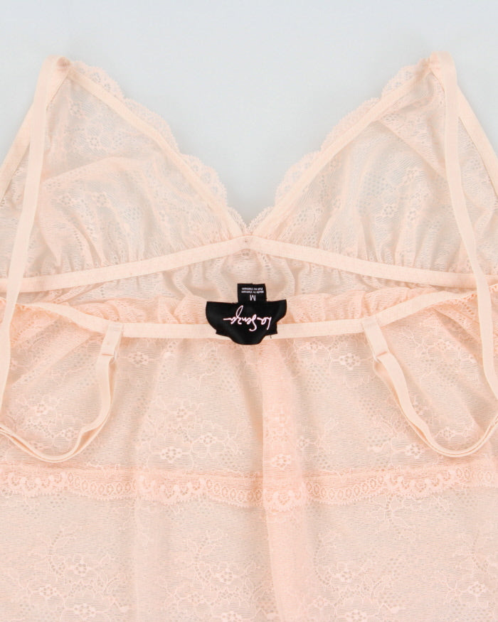 Vintage Y2k 2000s La Senza Lace Babydoll Cami Top - M