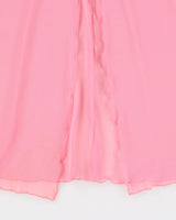 Vintage 1990s La Senza Mesh Split Front Cami Top - M