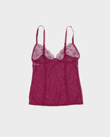 Vintage Y2k 2000s Wolford Polka Dot Mesh Cami Top - S