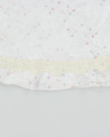 Vintage 1990s Whisper Embroidered Crinkle Cami Top - S