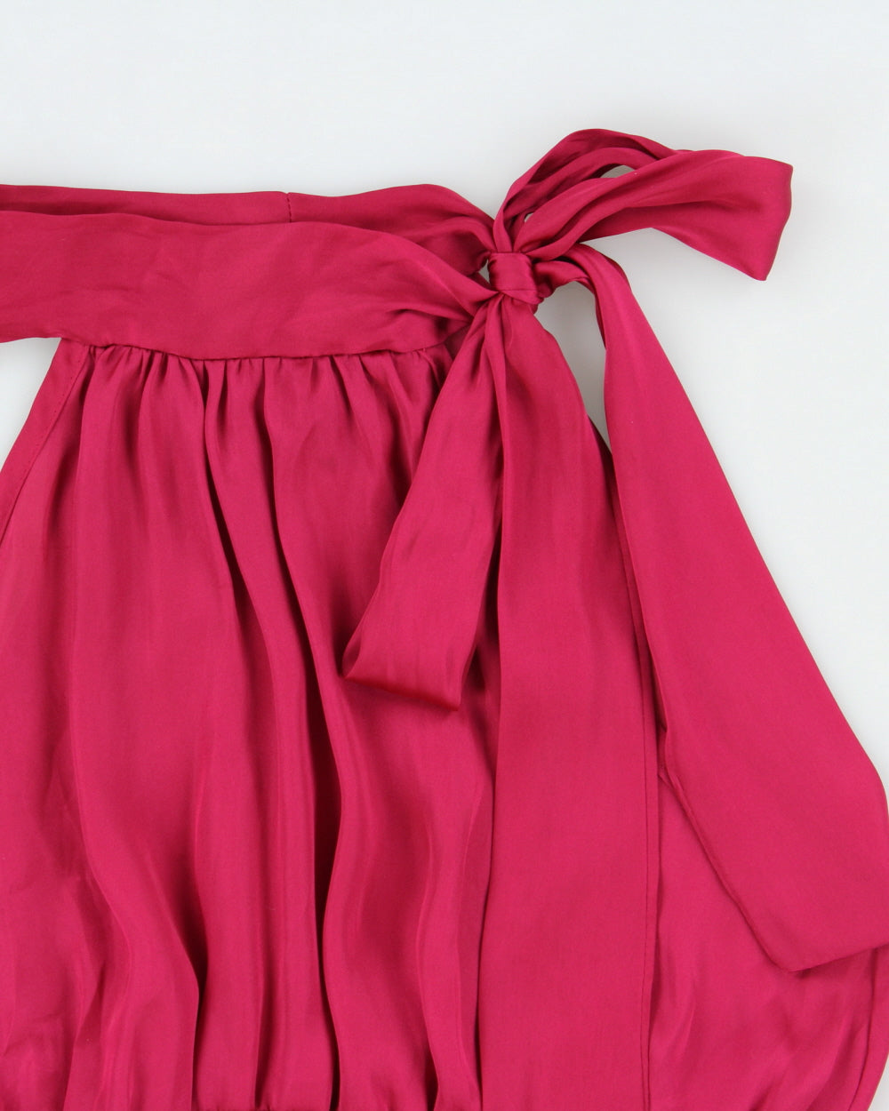 Vintage Y2K 2000s 2b Bebe Satin Sirred High Neck Top - S