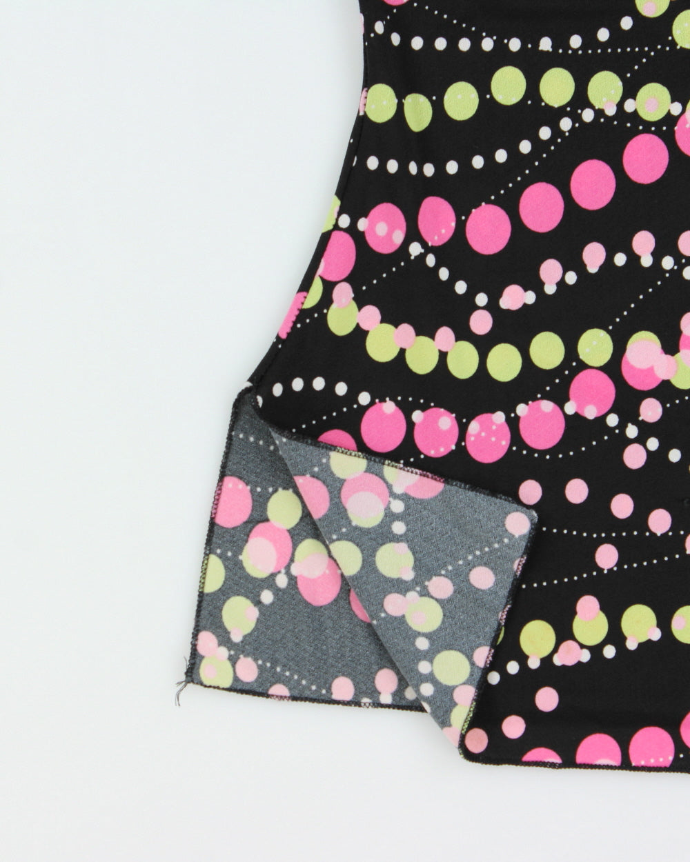 Vintage Y2K 2000s Moa Moa Spotty Ruffle Cami Top - M