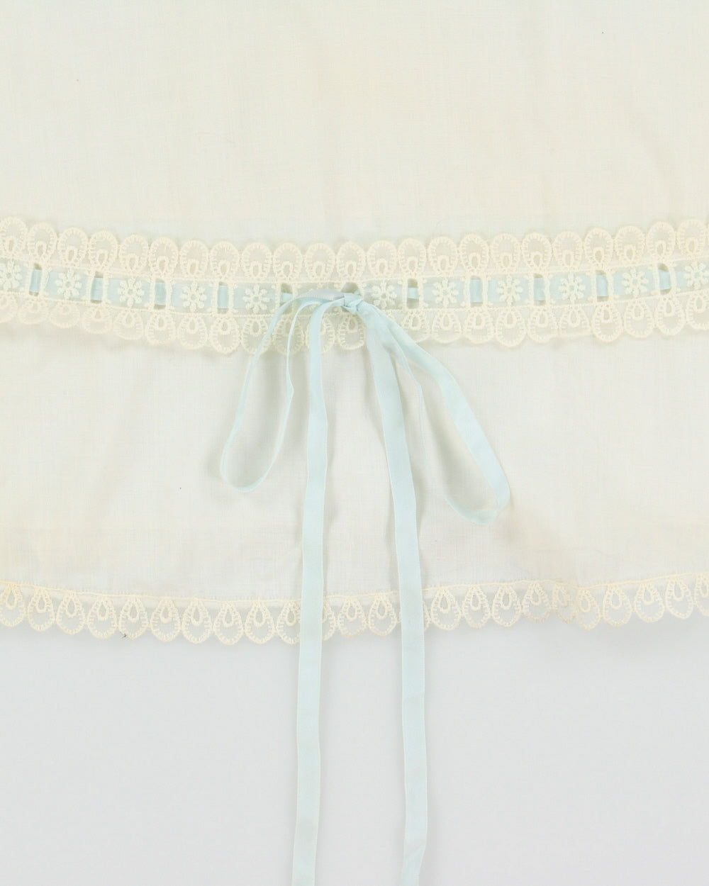 Vintage 1970s Classics Sheer Lace Trim Cami - S