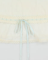 Vintage 1970s Classics Sheer Lace Trim Cami - S