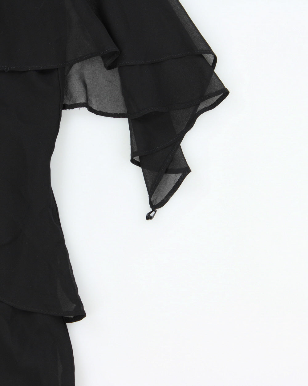 Vintage 1990s Bellessa Tiered Layer Floaty Top - L