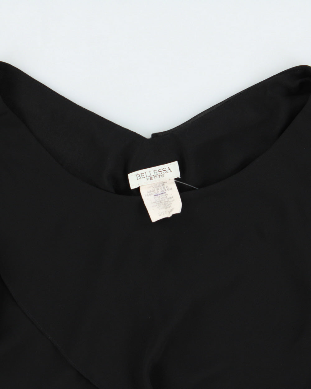 Vintage 1990s Bellessa Tiered Layer Floaty Top - L