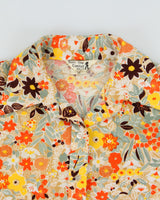 Vintage 1970s Sears 'The Comfort Shirt' Floral Blouse - L