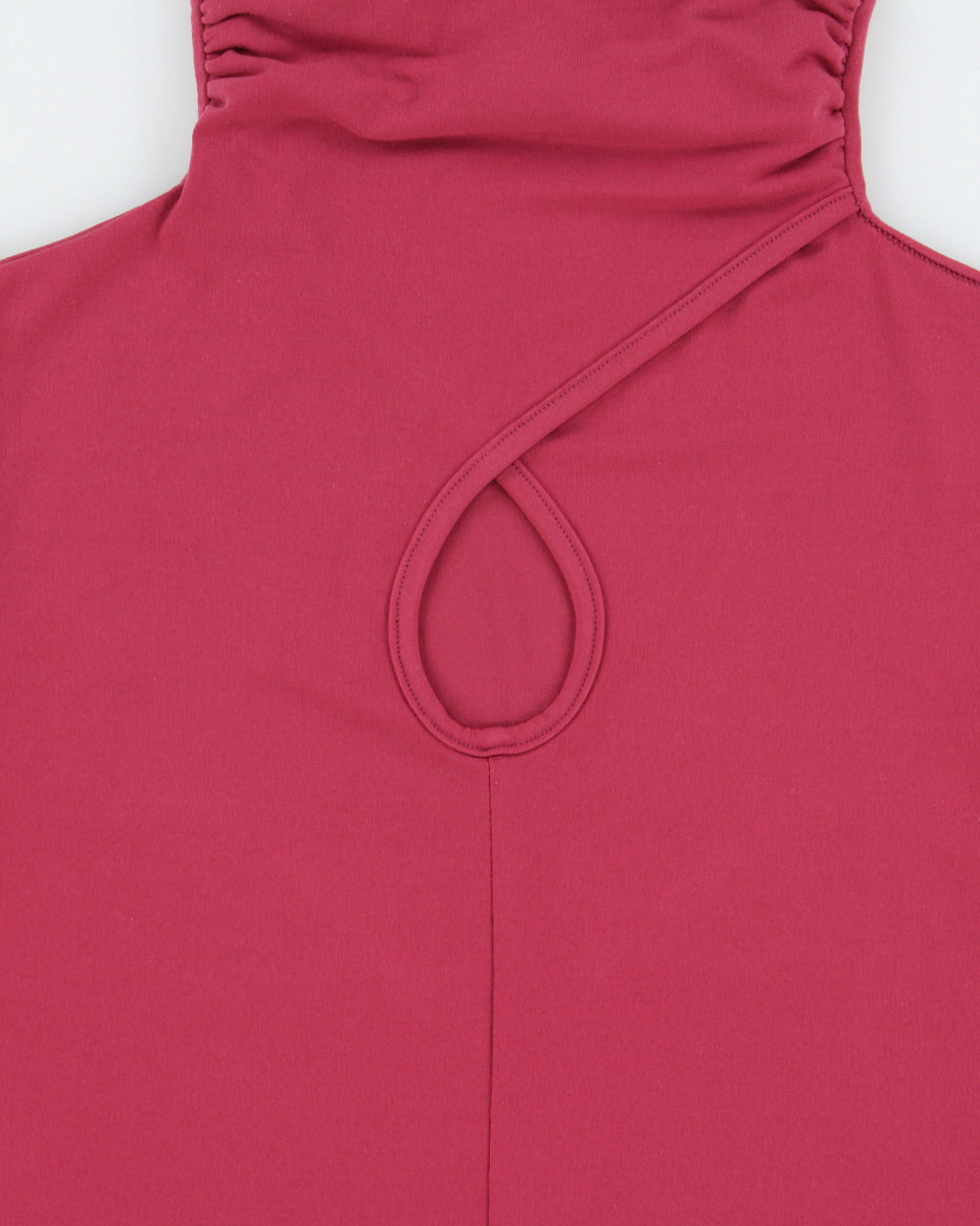 Vintage 2000s Suzy Shier Keyhole High Neck Sleeveless Top - M