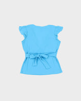 Vintage Y2K 2000s Vol.1 Wrap Style Tie Top - M