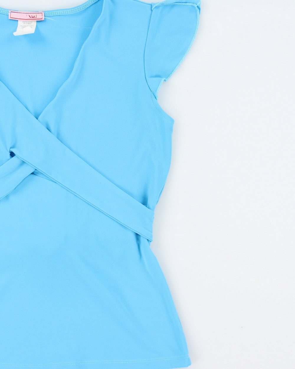 Vintage Y2K 2000s Vol.1 Wrap Style Tie Top - M