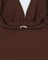 Vintage Y2K 2000s Ibis Ruched Backless Top - S