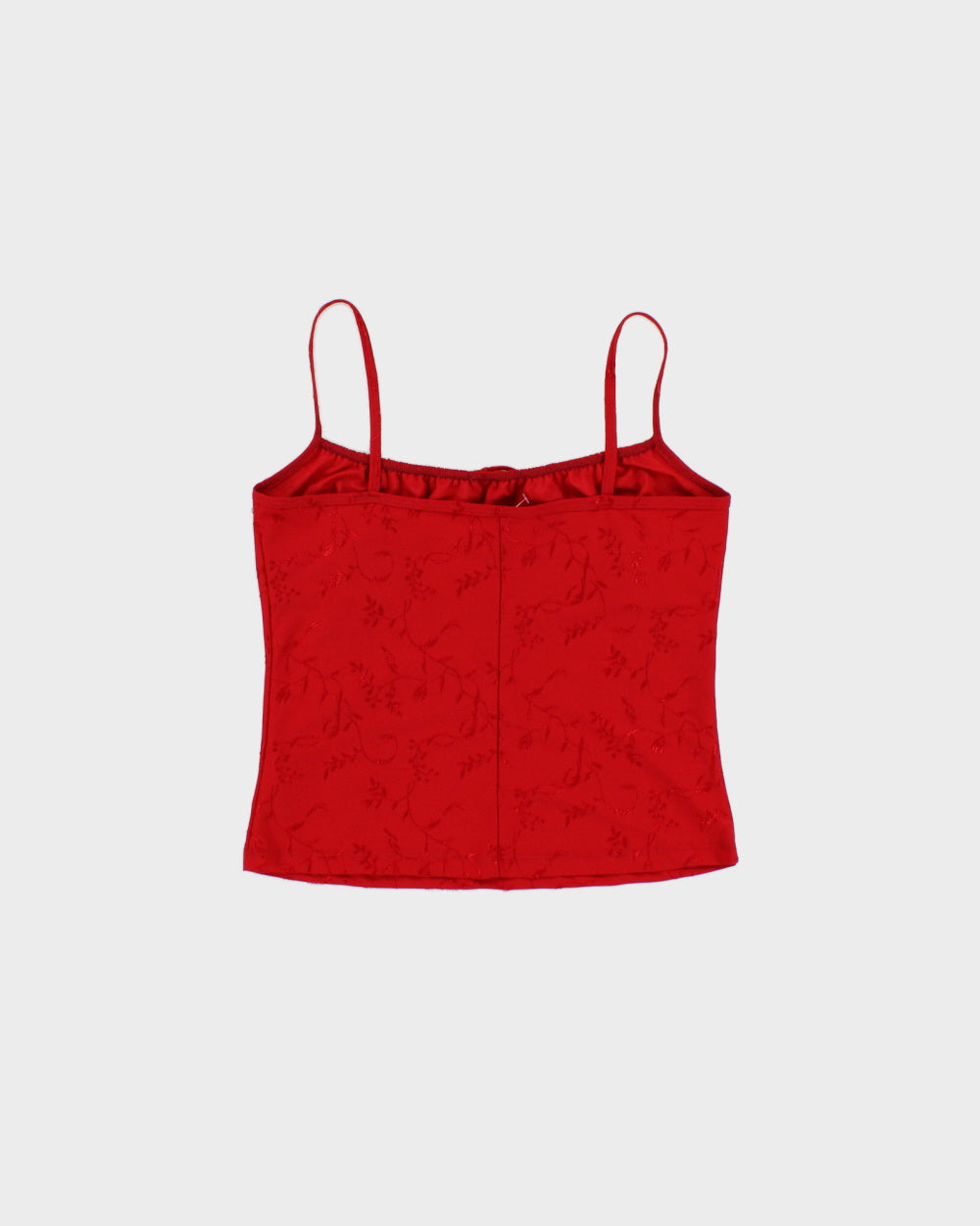 Vintage 1990s Sirens Embroidered Cami Top - S