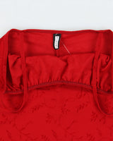 Vintage 1990s Sirens Embroidered Cami Top - S