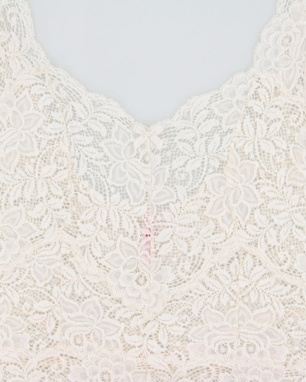 Vintage 1990s Beldona Lace Cami Top - M
