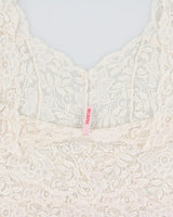 Vintage 1990s Beldona Lace Cami Top - M