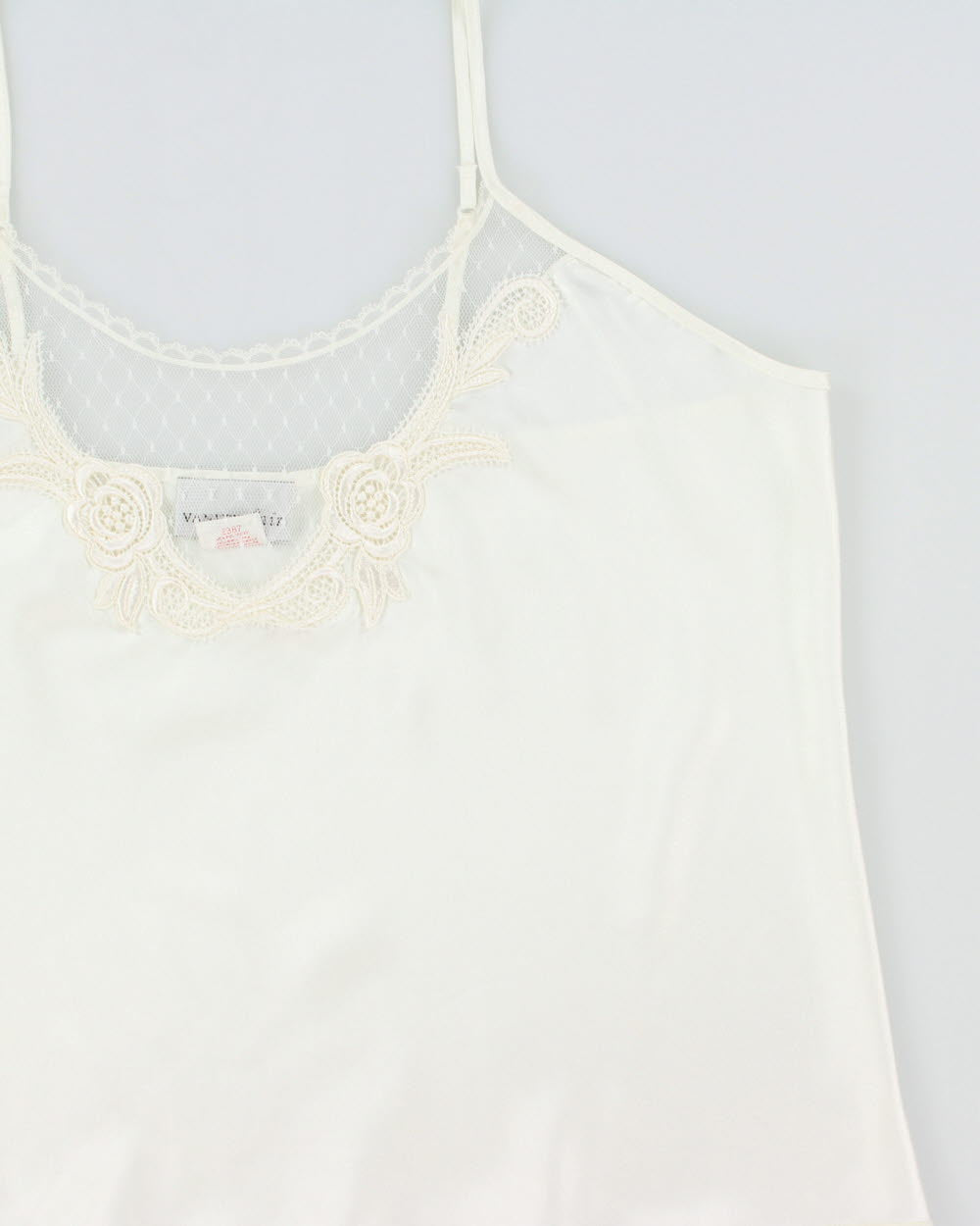 Vintage 1990s Vanity Fair Satin Cami Top - L