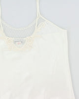 Vintage 1990s Vanity Fair Satin Cami Top - L