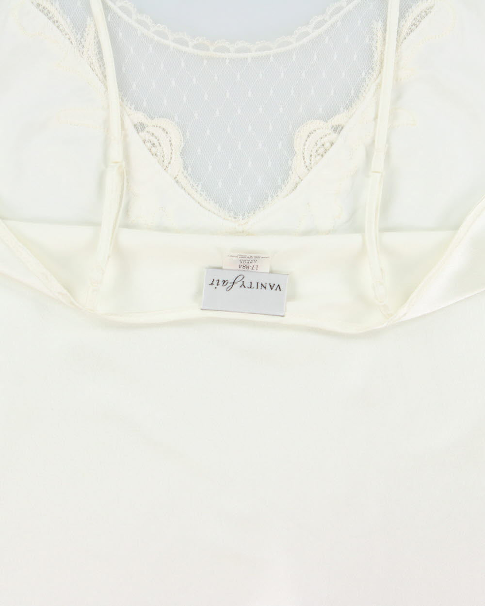 Vintage 1990s Vanity Fair Satin Cami Top - L