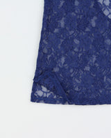Vintage Y2K 2000s La Vie En Rose Lace Cami Top - M