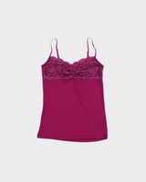 Vintage Y2K 2000s Suzy Shier Slinky Cami Top - M