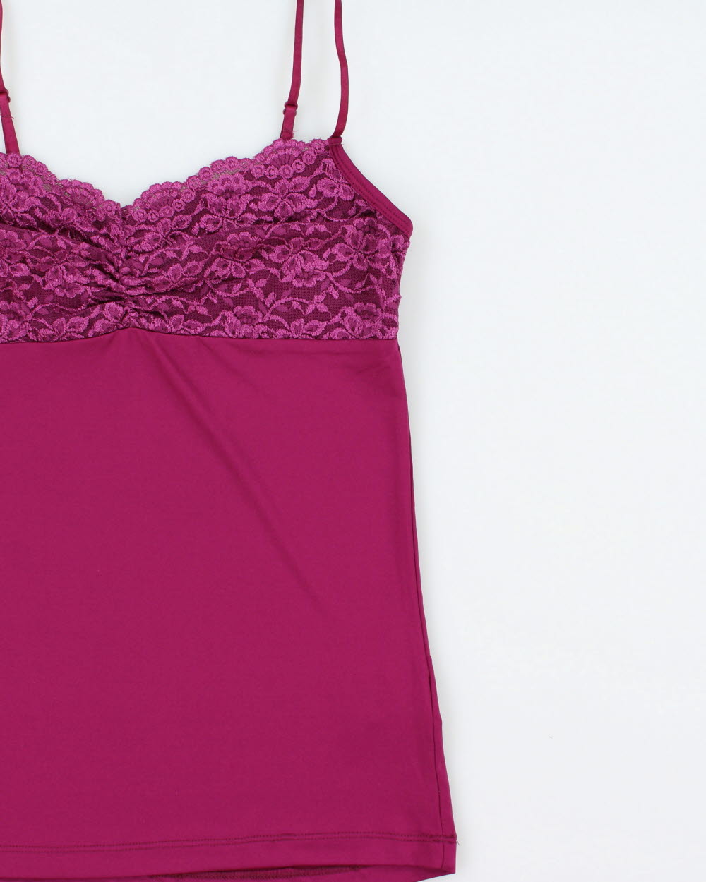 Vintage Y2K 2000s Suzy Shier Slinky Cami Top - M