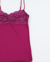 Vintage Y2K 2000s Suzy Shier Slinky Cami Top - M