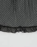 Vintage Y2K 2000s La Senza Polka Dot Babydoll Mesh Cami Top - M