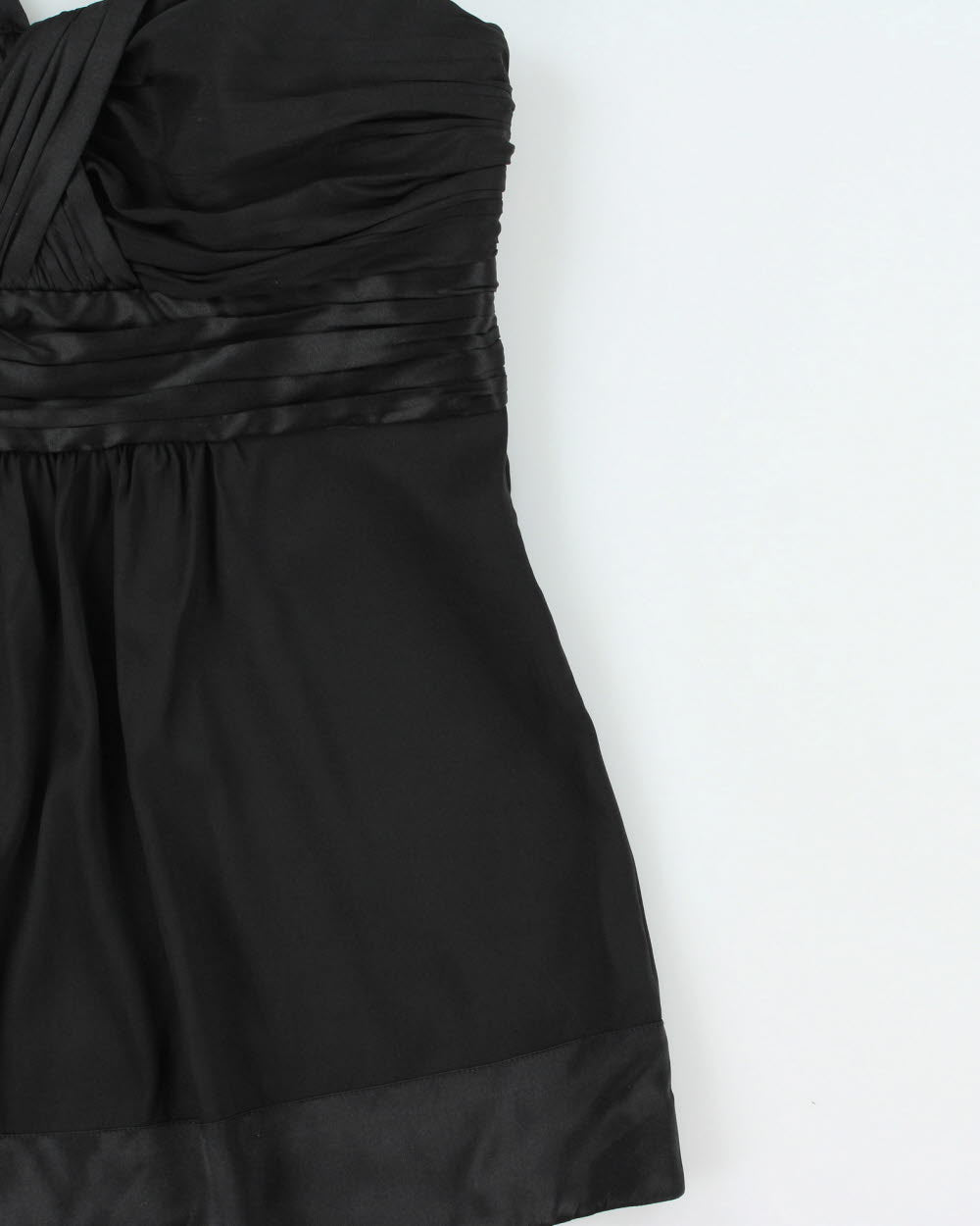 Vintage Y2K 2000 Bebe Silk One Shoulder Top - M
