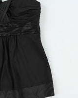 Vintage Y2K 2000 Bebe Silk One Shoulder Top - M