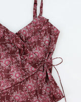 Vintage 2000s Gap Satin Wrap Cami Top - S