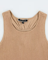 Vintage Y2k 2000s Melanie Lyne Cinched Back Sparkly Knit Top - L