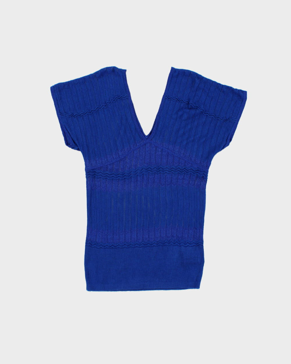 Vintage Y2K 2000s Armani Exchange Fine Knit Silk Blend Top - S
