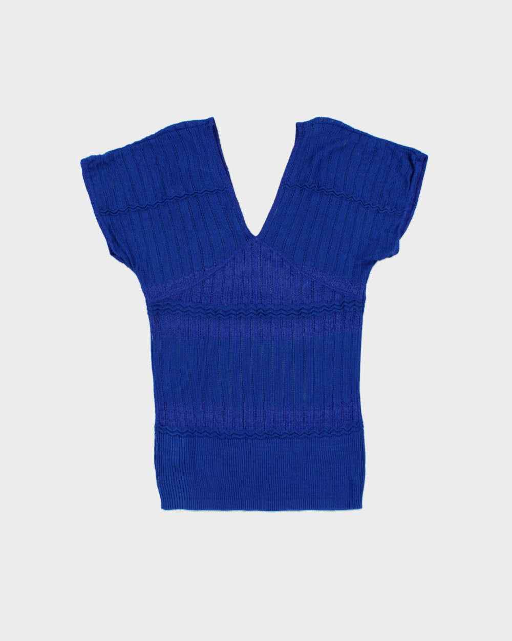 Vintage Y2K 2000s Armani Exchange Fine Knit Silk Blend Top - S