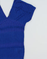 Vintage Y2K 2000s Armani Exchange Fine Knit Silk Blend Top - S