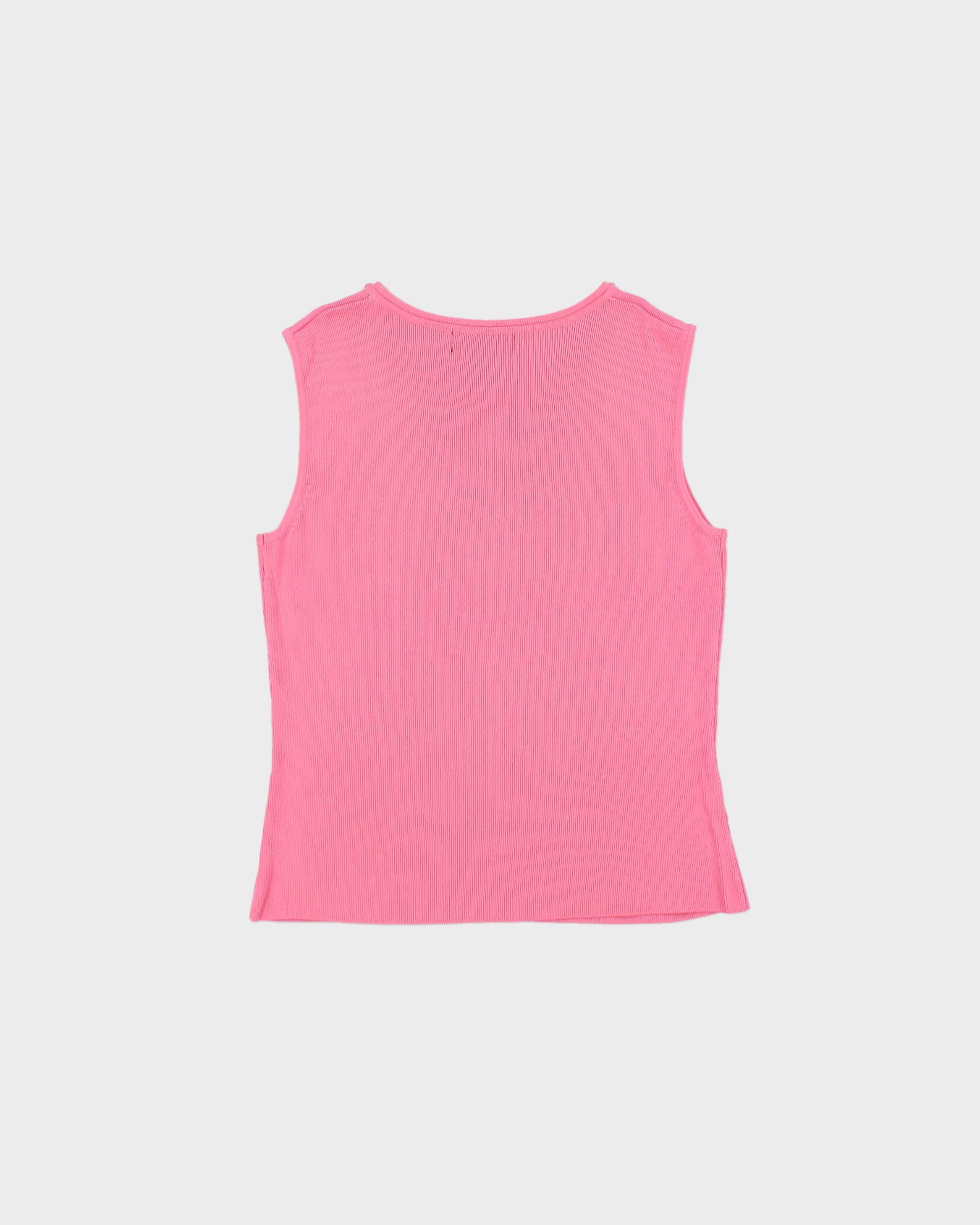 Vintage 1990s Finity Button Detail Knit Top - M