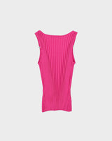 Vintage 1990s Carol Rose O ring Ribbed Knit Cami Top - S
