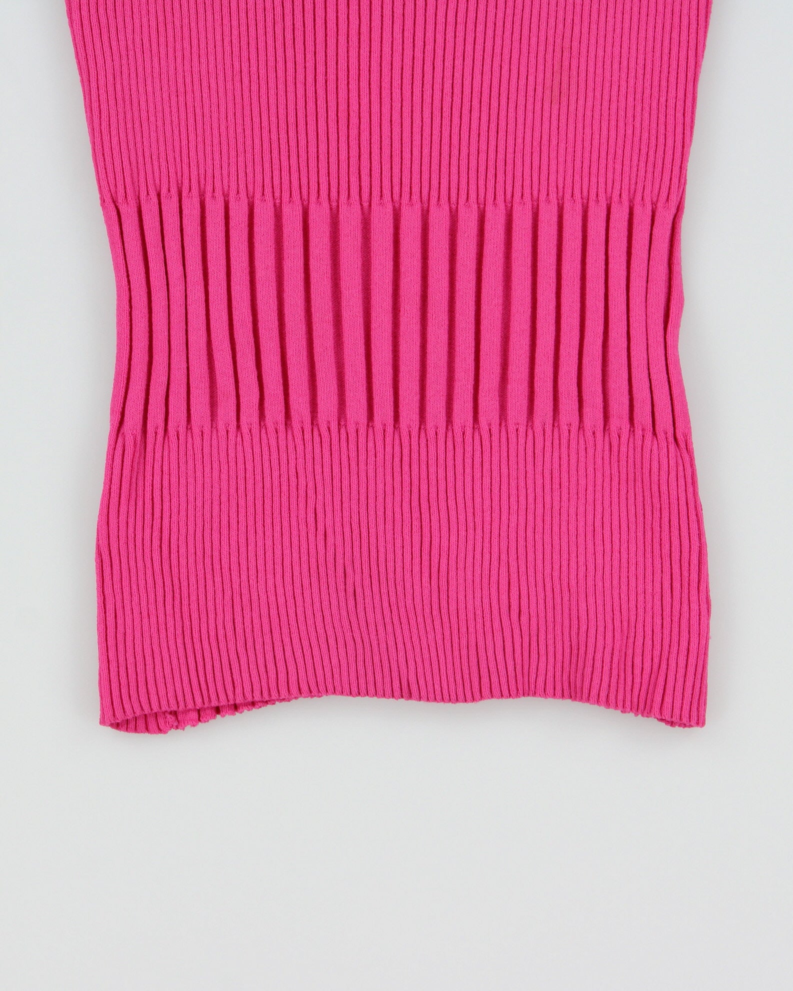 Vintage 1990s Carol Rose O ring Ribbed Knit Cami Top - S