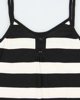Vintage Y2K 2000s P Salter Knit Striped Cami Top - S