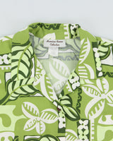 Vintage 1990s Hawaiian Reserve Made In USA Hawaiian Blouse - S