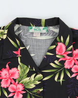 Vintage 1990s Two Palms Made In USA Hawaiian Blouse - XL