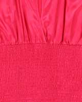 Vintage Y2K 2000s Guess Synched Waist Key Hole Detail Satin Blouse - S