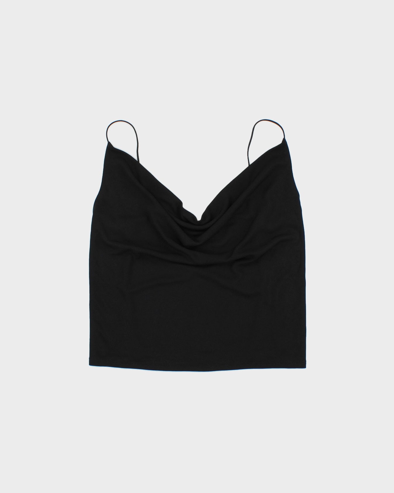 Vintage Y2K 2000s Moda International Cowl Neck Backless Top - M