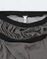 Vintage Y2K 2000s In 2 U Satin Polka Dot Strapless Top - S