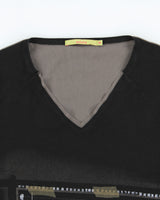Vintage Y2K 00s Solola Black 3/4 Top - S