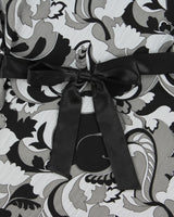 Y2K 00s Jessica Patterned Tie-Up Blouse - L