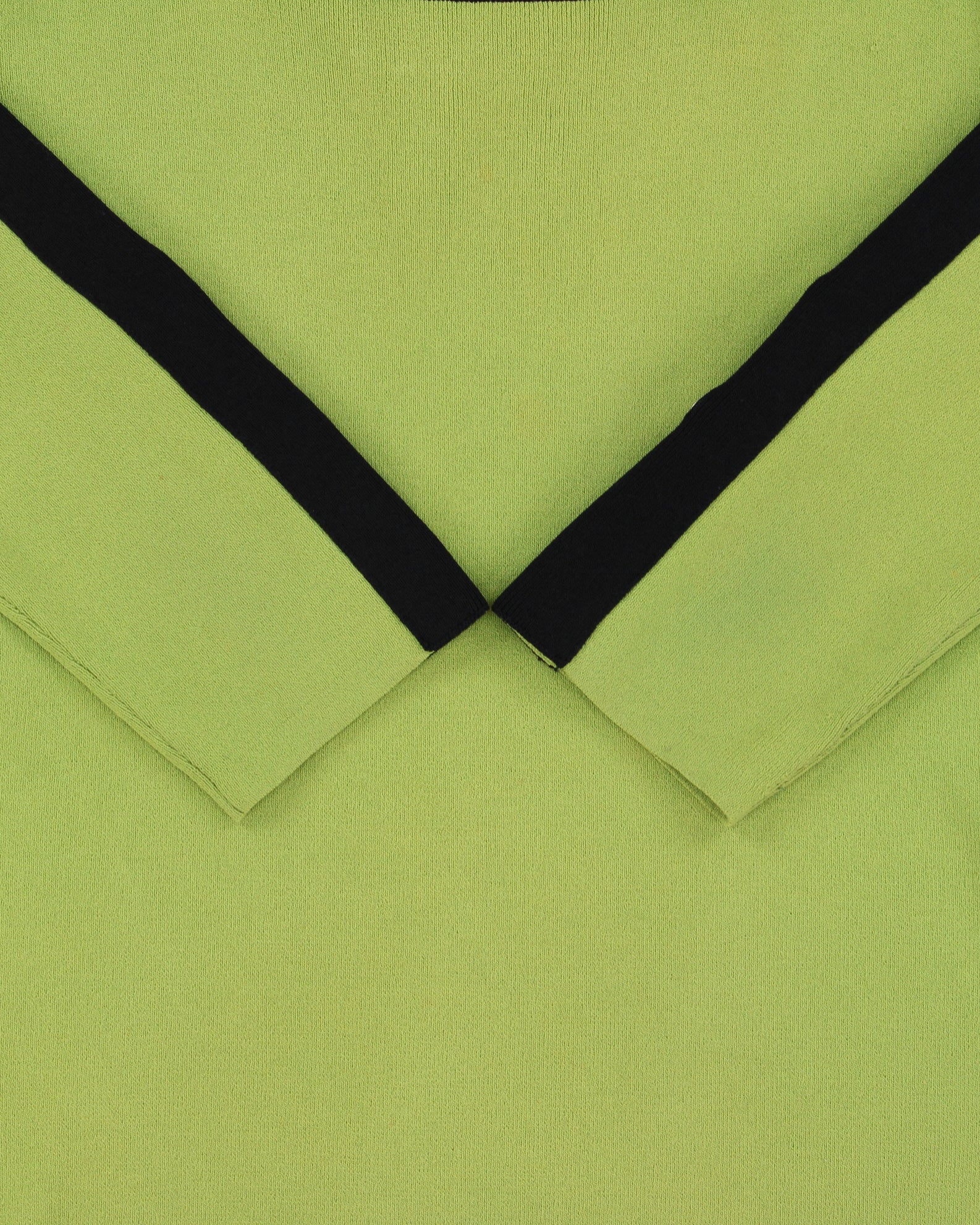Vintage Y2K 2000s Joseph A. Boat Neck Grommet Detail 3/4 Length Sleeve Top - M