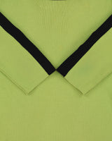 Vintage Y2K 2000s Joseph A. Boat Neck Grommet Detail 3/4 Length Sleeve Top - M