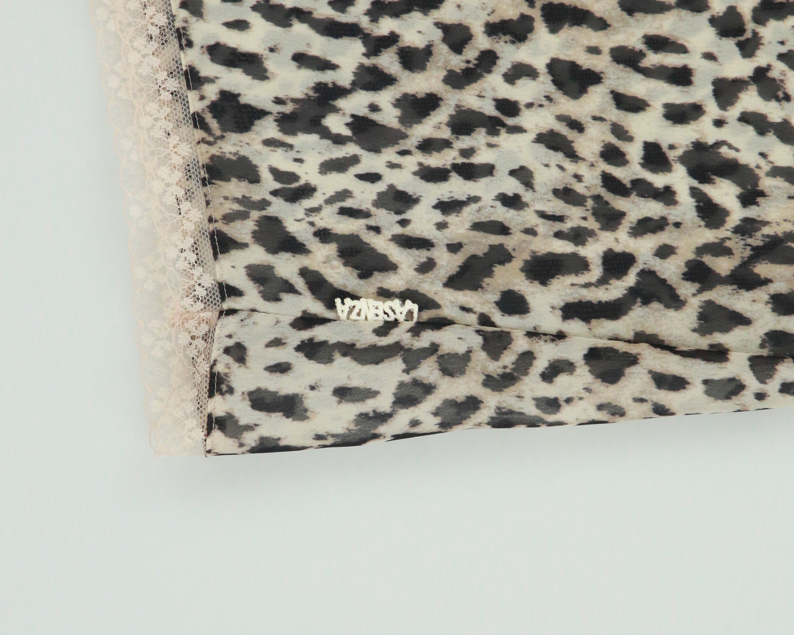 Vintage Y2K 2000s La Senza Leopard Print Mesh Cami Top - XL
