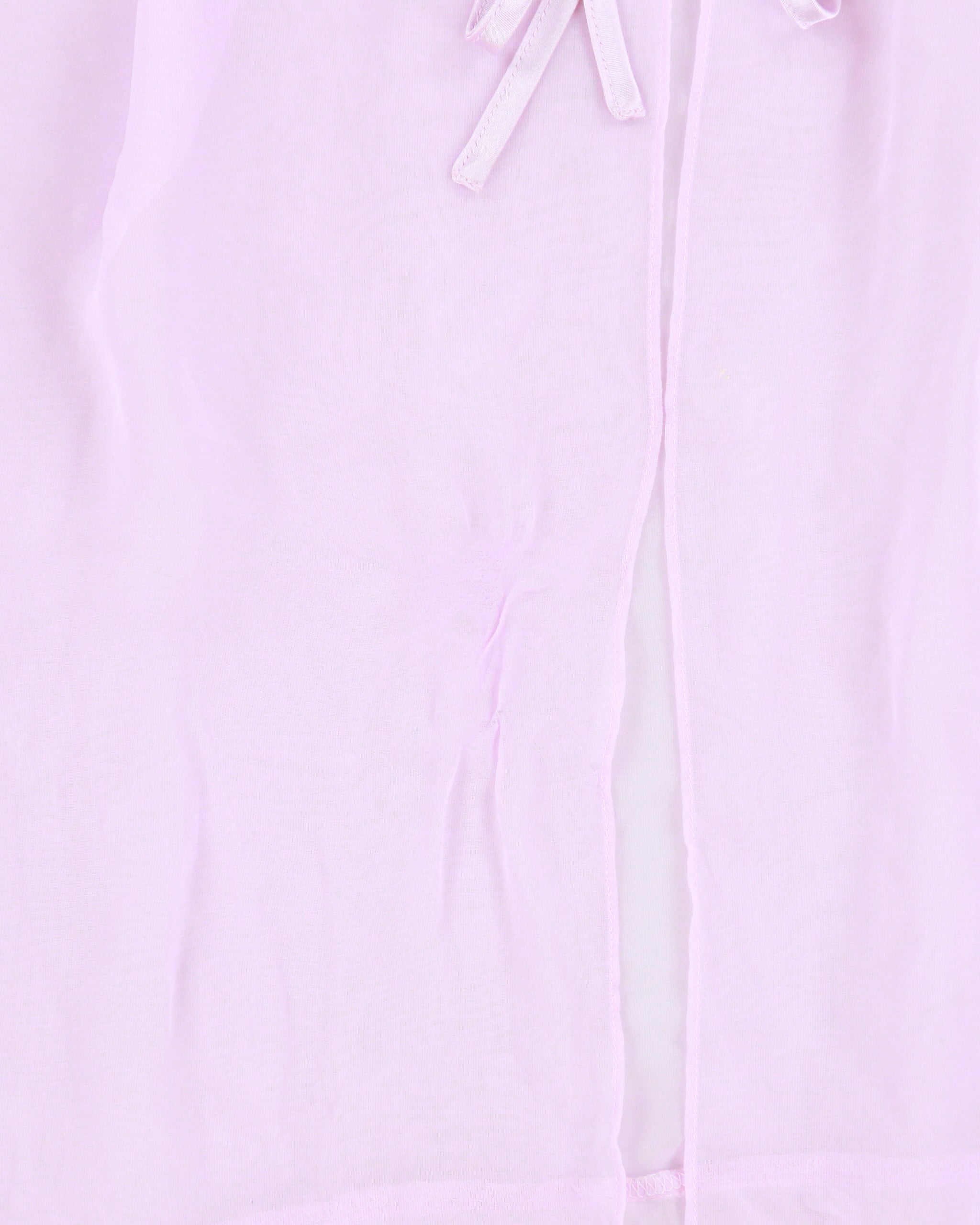 Vintage Y2K 2000s La Senza Split Front Tie Mesh Cami Top - M