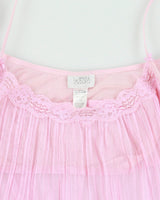 Vintage Y2K 2000s La Senza Pleated Mesh Cami Top - L